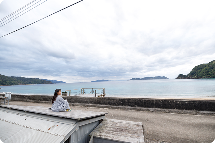 伝泊 海みる屋根の宿外観