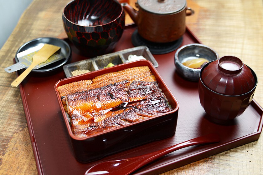 銀座玉ゐ あなご箱めし中箱