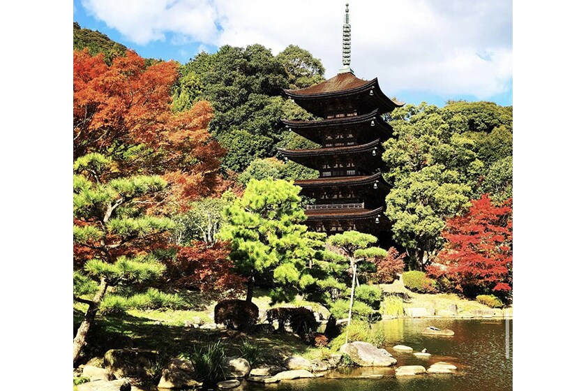 瑠璃光寺五重塔