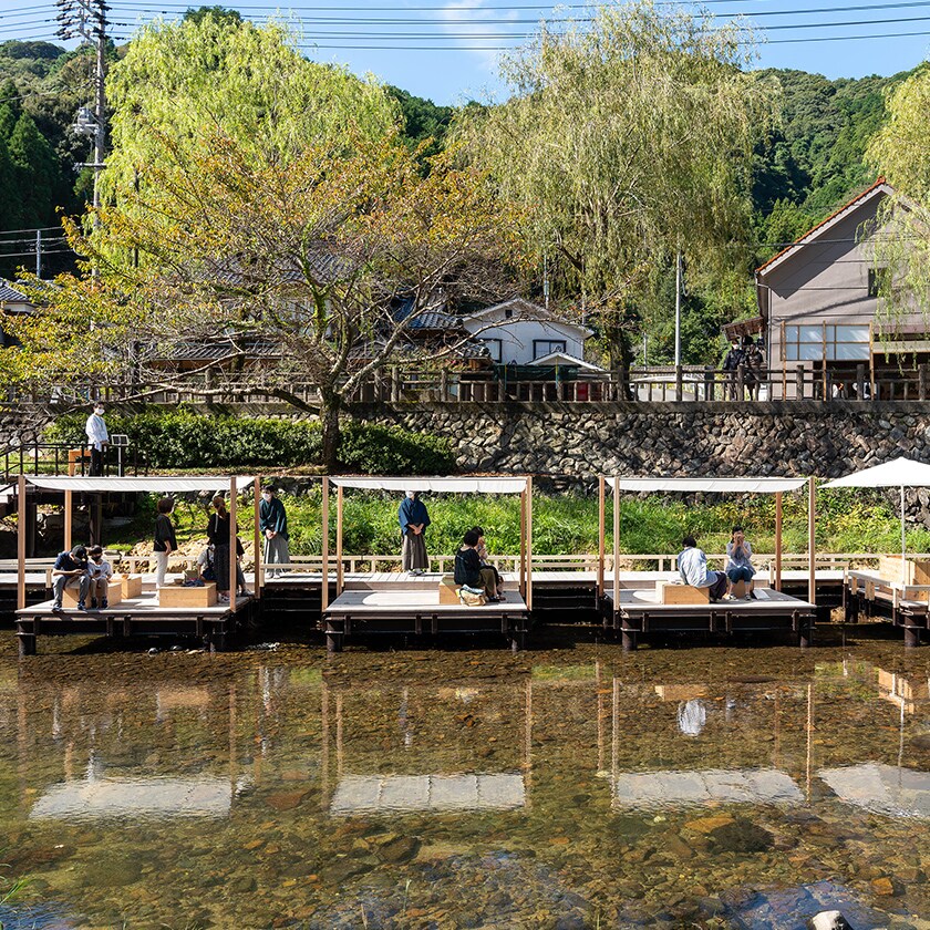 川床テラス