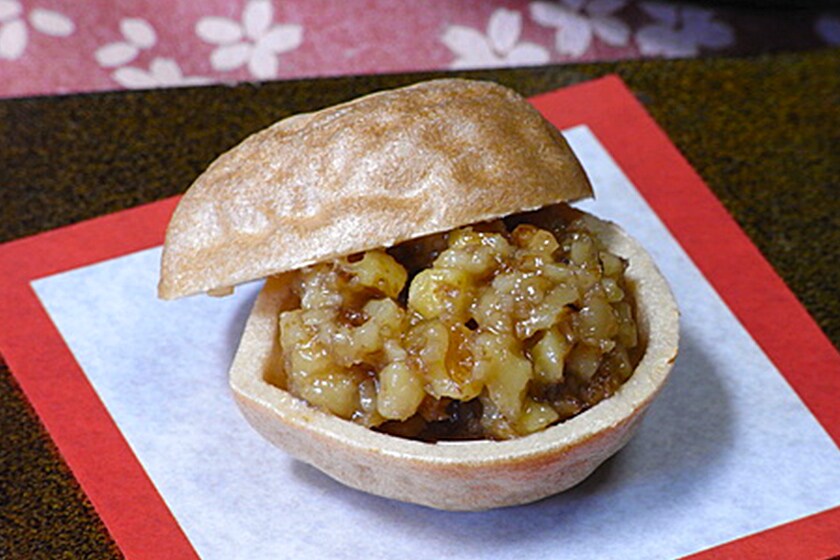 もち一力 くるみ最中（おやつ）