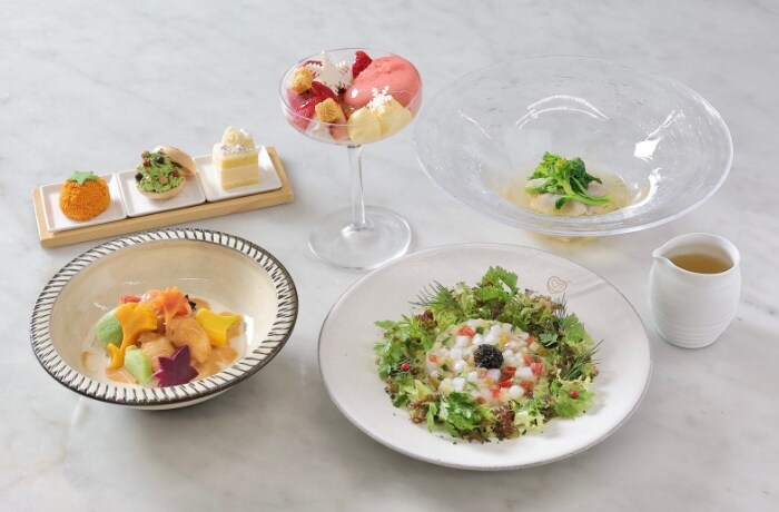 前菜・お魚料理・お肉料理・ スイーツ・ミニスイーツ