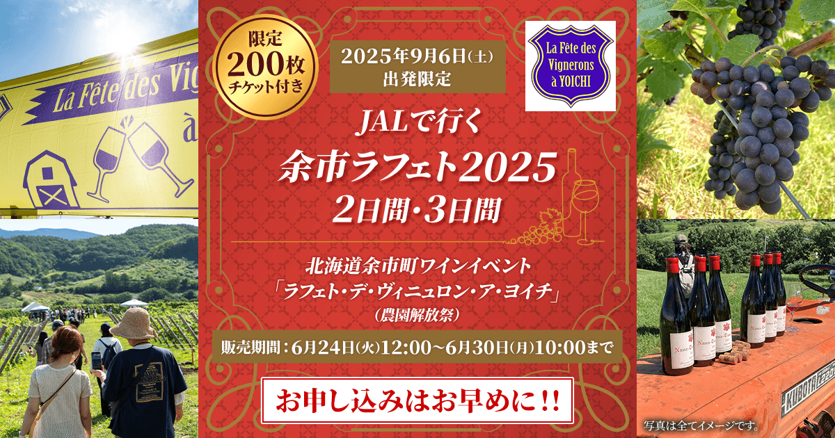2024ラフェト・デ・ヴィニュロン・ア・ヨイチのチケット他 2024ラフェト・デ・ヴィニュロン・ア・ヨイチのチケット他
