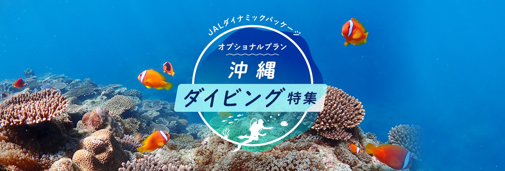 JALダイナミックパッケージ オプショナルプラン 沖縄 ダイビング特集