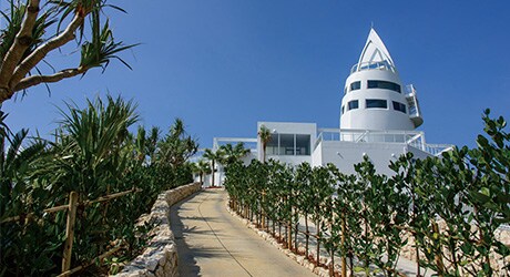 〔沖縄本島〕古宇利オーシャンタワー  入園（カート付き）＋ ピッツァMセット