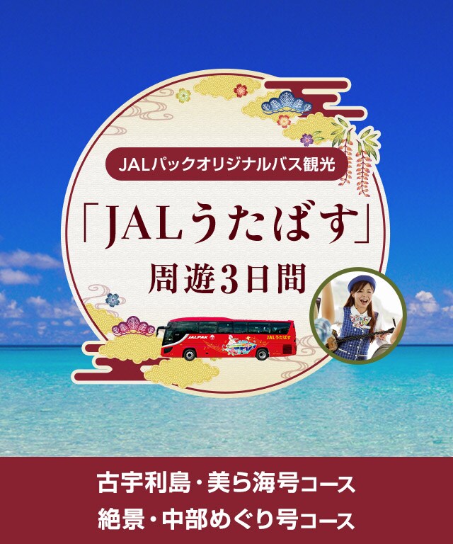 Jalダイナミックパッケージ Jalパックオリジナルバス観光 ｊａｌうたばす 周遊コース 国内ツアー 旅行ならjalパック
