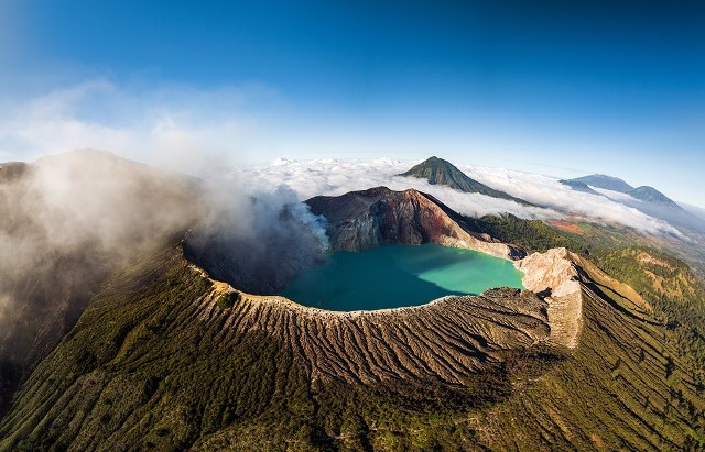 インドネシア|イジェン火山