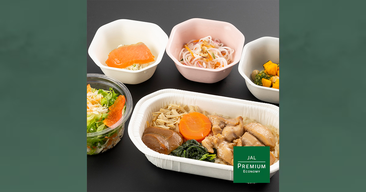 JAL 機内食ギャレー備品 JAL国際線 プレミアムエコノミークラス 機内食