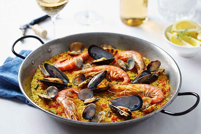 シーフードパエリア（イメージ）