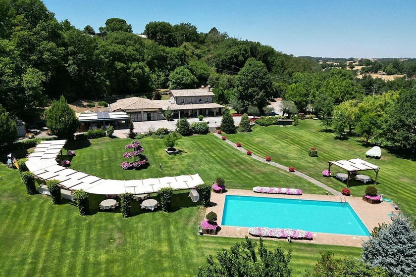 アグリツーリズモ内のレストラン（イメージ）