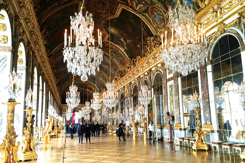 ベルサイユ宮殿／鏡の間