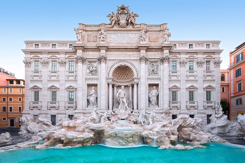 ローマ（トレビの泉）
