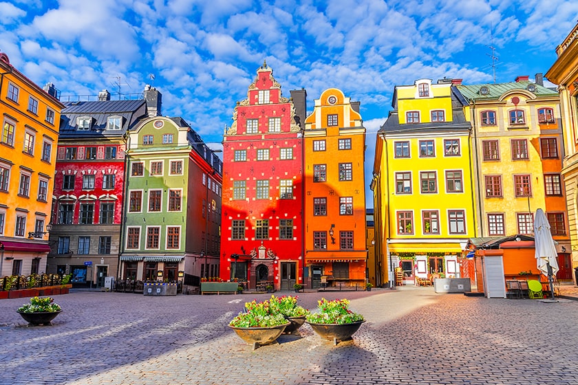 ガムラスタンの街並み