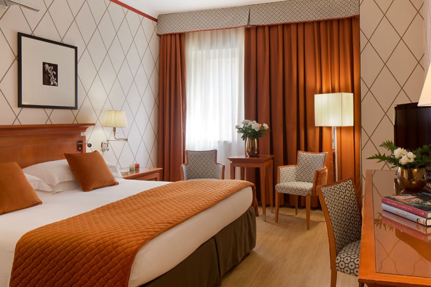 ダブルベッドのお部屋一例