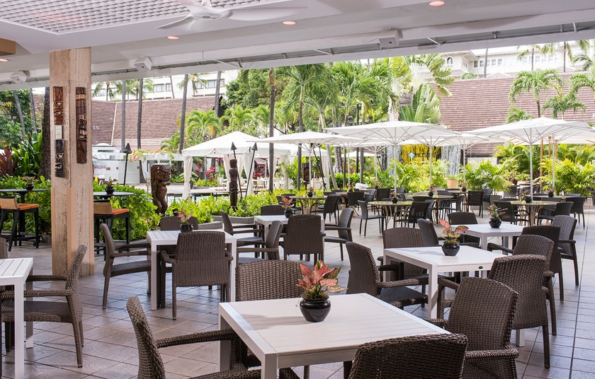 シェラトン・プリンセス・カイウラニ・ワイキキビーチ内「スプラッシュバー」コンチネンタルブレックファスト（ 軽朝食）ミールクーポン