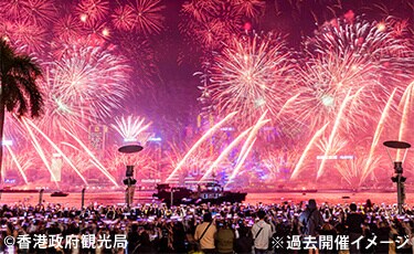 香港「ニューイヤー・カウントダウン・セレブレーション」イメージ