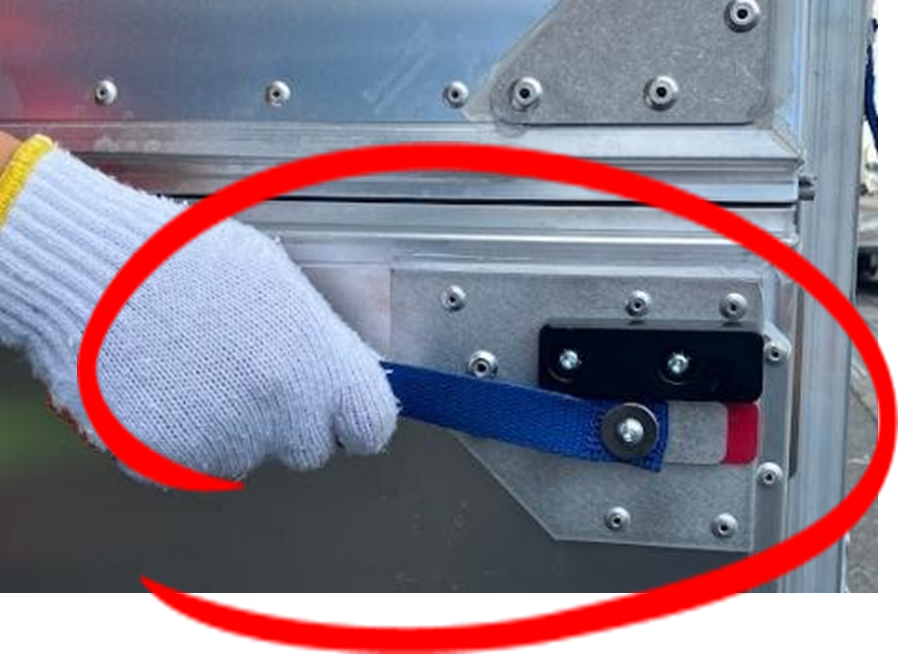 ドアロック解除方法スライド後