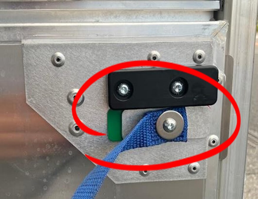 ドアロック状態（緑色）