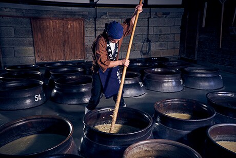 森伊蔵とこだわりの酒造方法