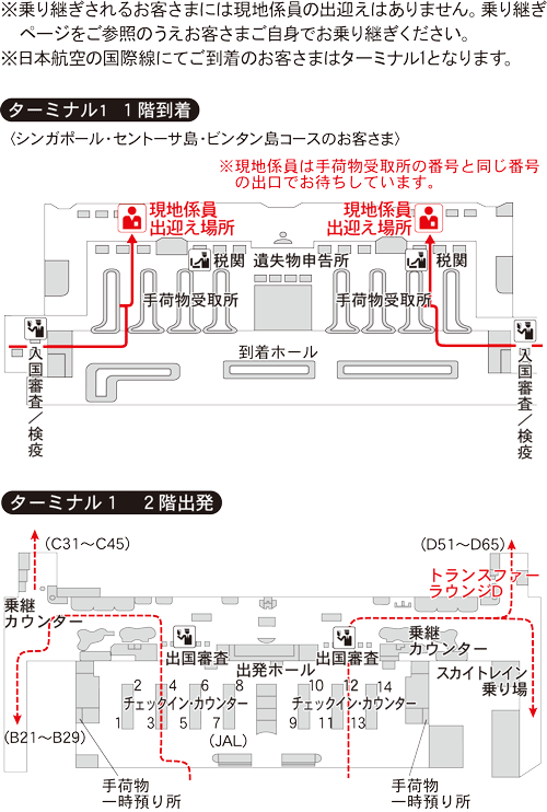 チャンギ国際空港 ターミナル1