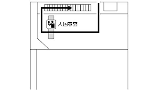 クラビ空港 1階