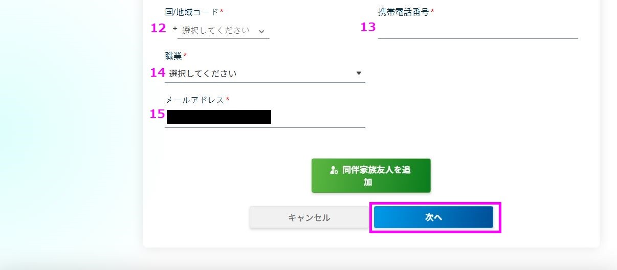 入国カード