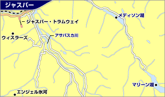 ジャスパー地図