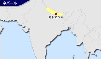 ネパール地図