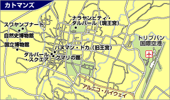 カトマンズ地図