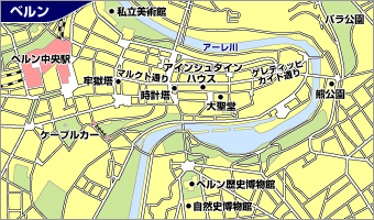 ベルン地図