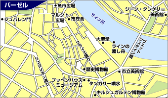 バーゼル地図