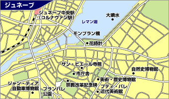ジュネーブ地図