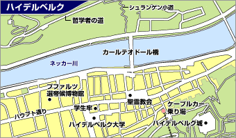ハイデルベルク地図