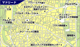 マドリード地図