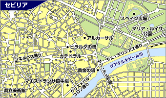 セビリア地図
