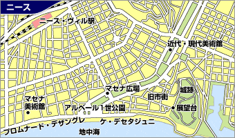 ニース地図