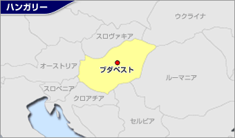 ハンガリー地図