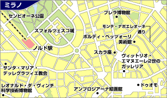 ミラノ地図