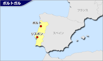 ポルトガル地図