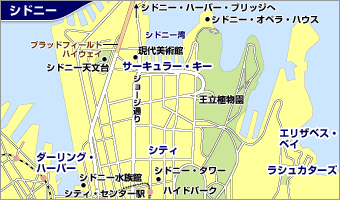 シドニー地図