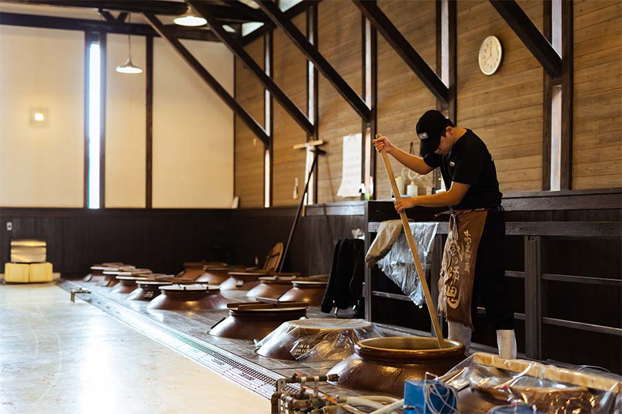 Kagoshima’s specialty shochu at Komasa Jyozo