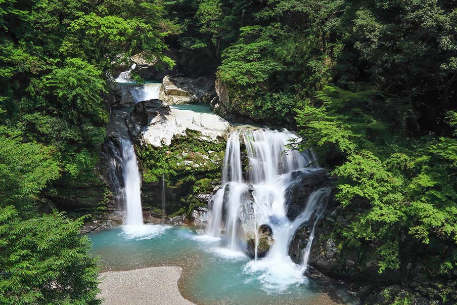 Experience breathtaking waterfalls and peaceful hikes