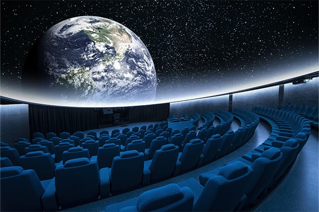 Take a visit to outer space in Konica Minolta Planetaria