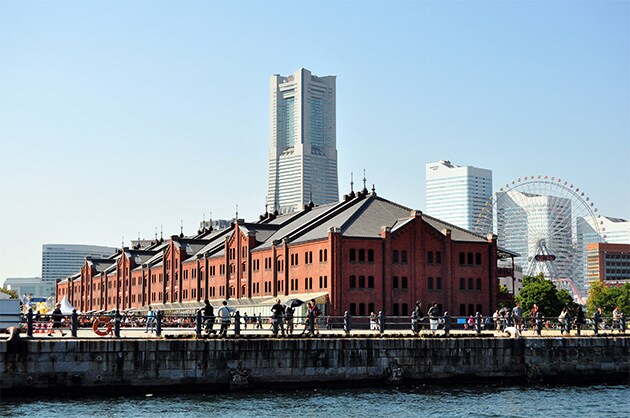 Roam the historic Yokohama Port