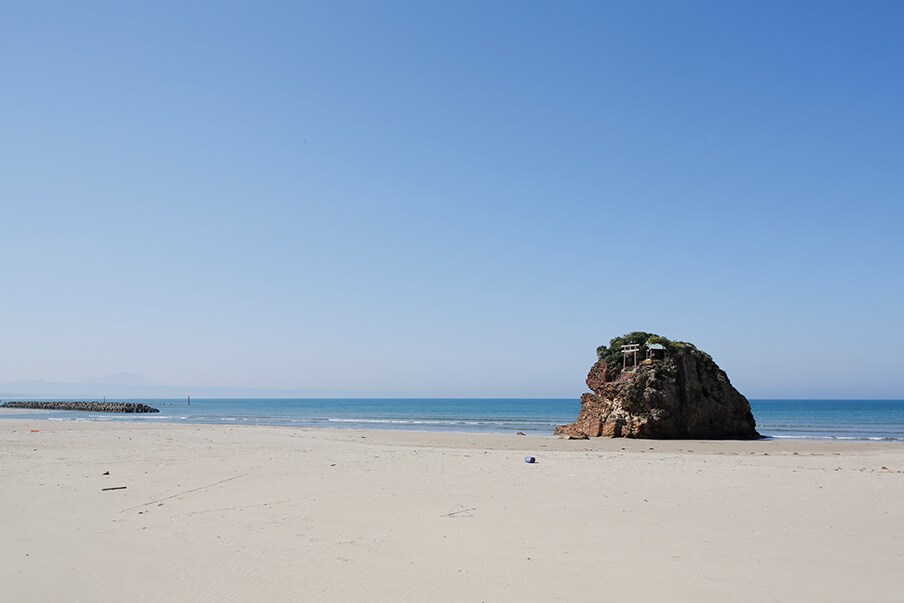 Inasa-no-hama Beach: A sacred shoreline steeped in myth and spiritual power