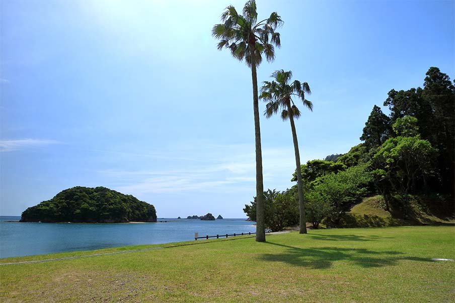 Sakaematsu beach in Nichinan City