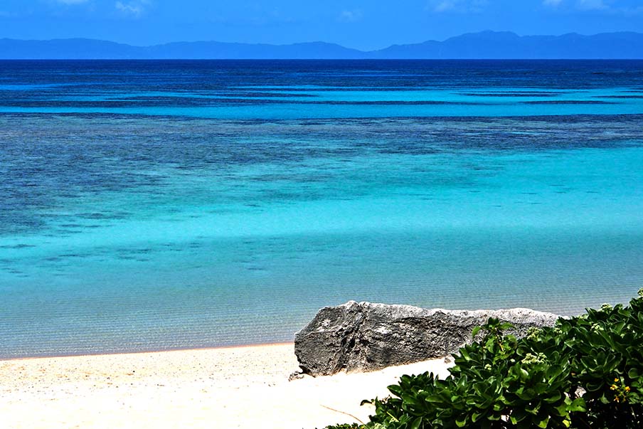 Nishihama Beach (ニシ浜ビーチ) — pristine white sand and turquoise waters
