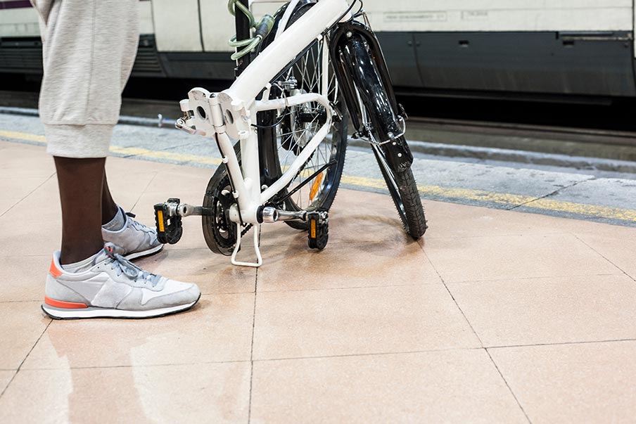 Avoid taking your bike on trains