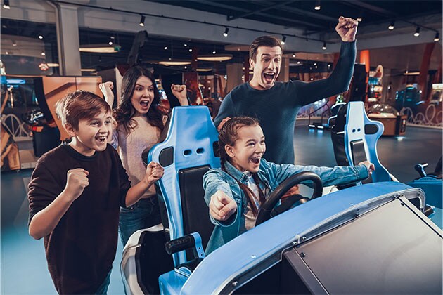 Find excitement at Joypolis, an indoor amusement park