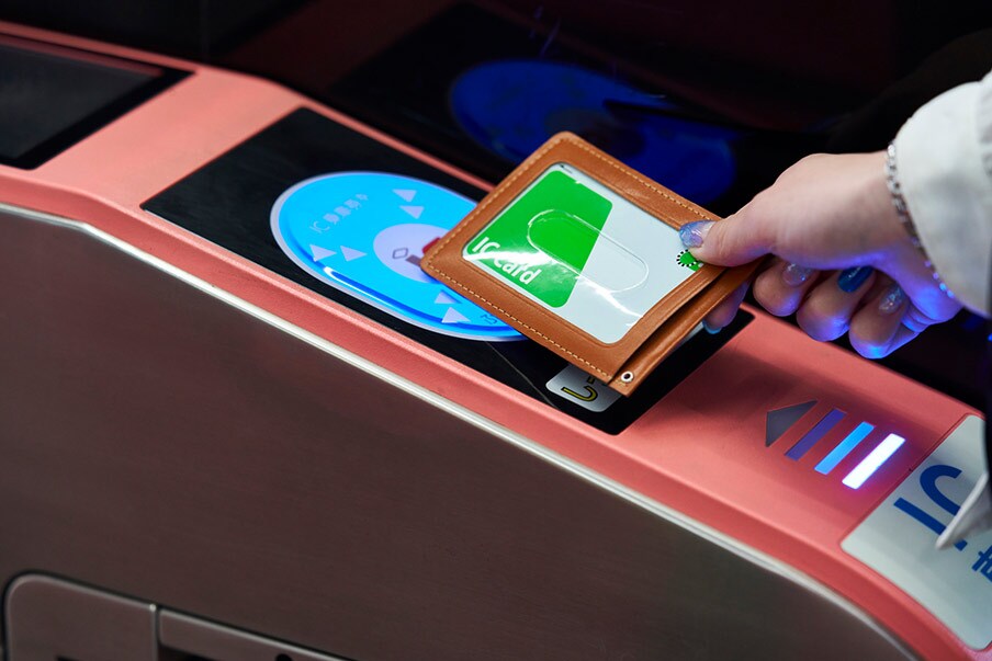 IC card - easy access to several trains and buses